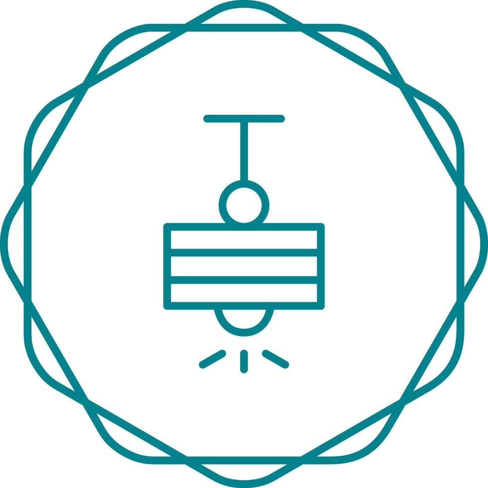 Ceiling Lamp Vector Icon