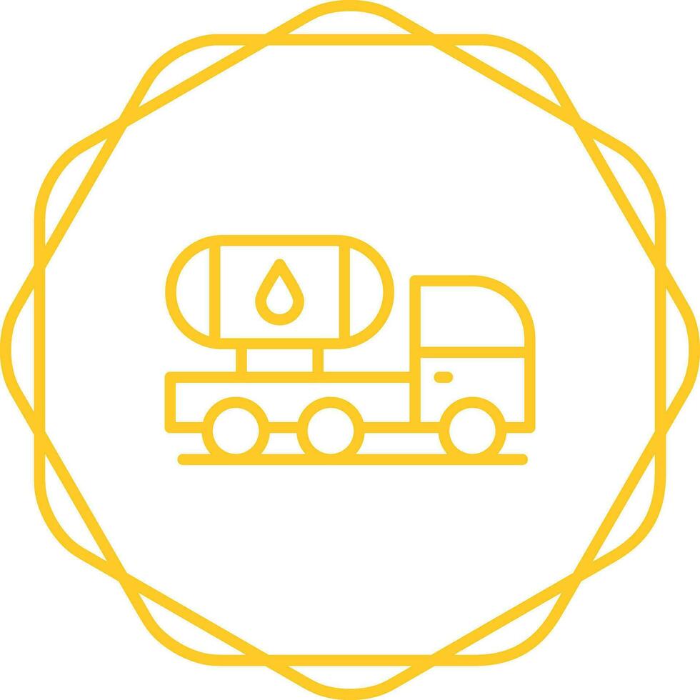 icono de vector de petrolero