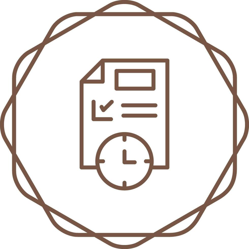 Deadline Vector Icon