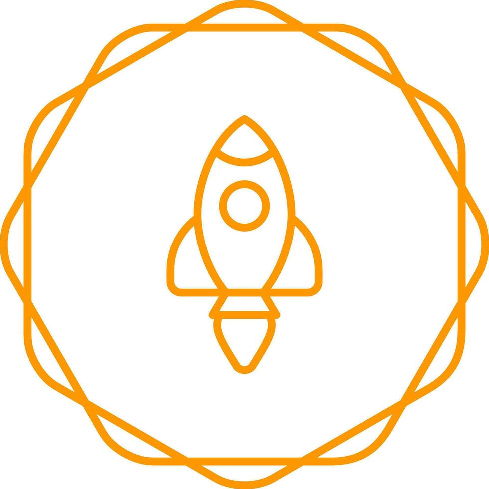 Rocket Lunch Vector Icon