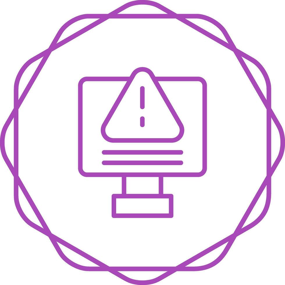 IT System Failure Vector Icon