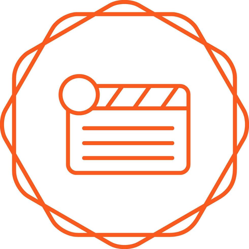Clapper Board Vector Icon