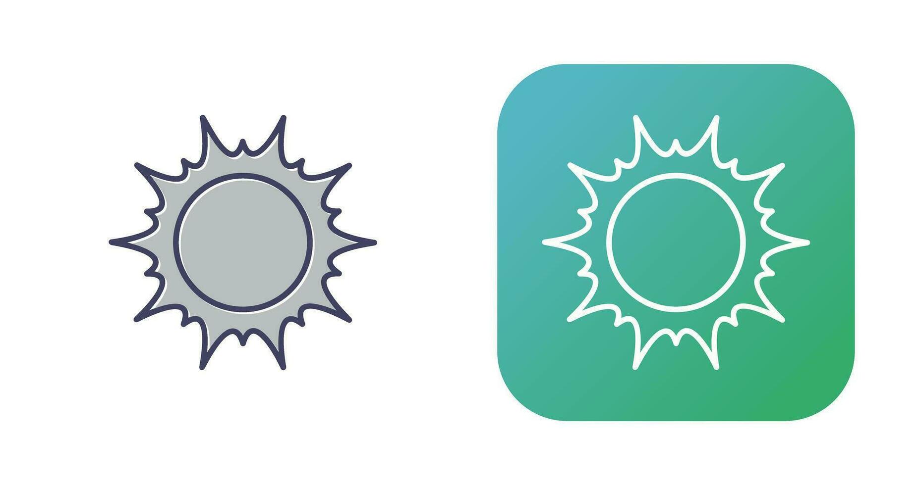 Sun Vector Icon