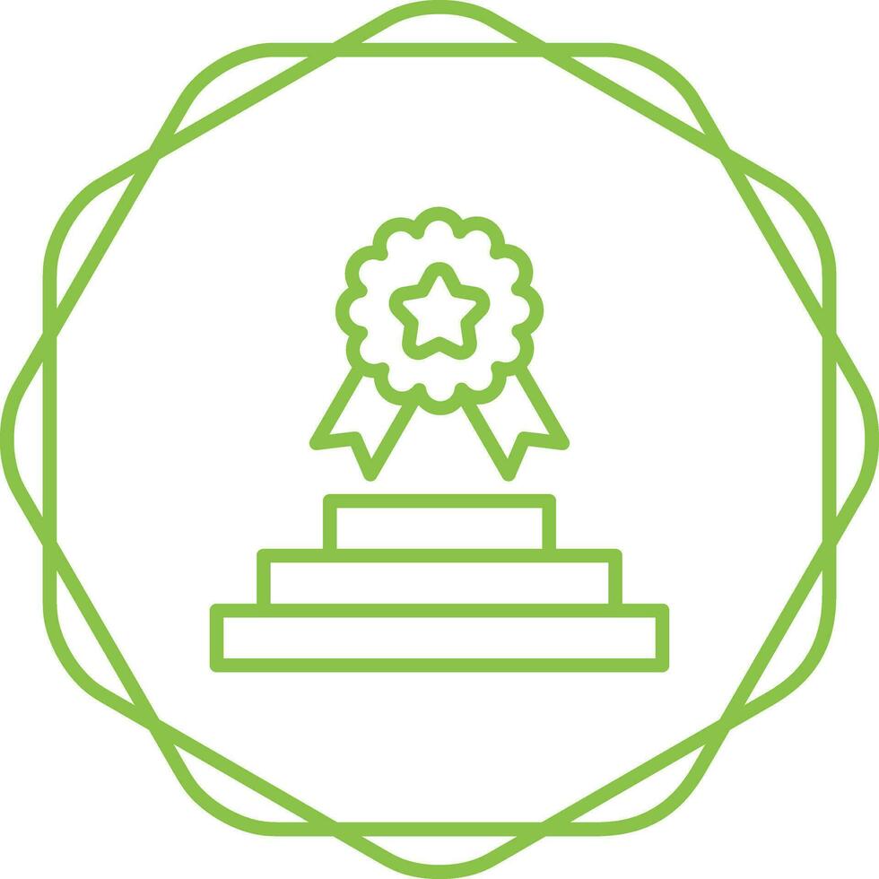 icono de vector de primer premio