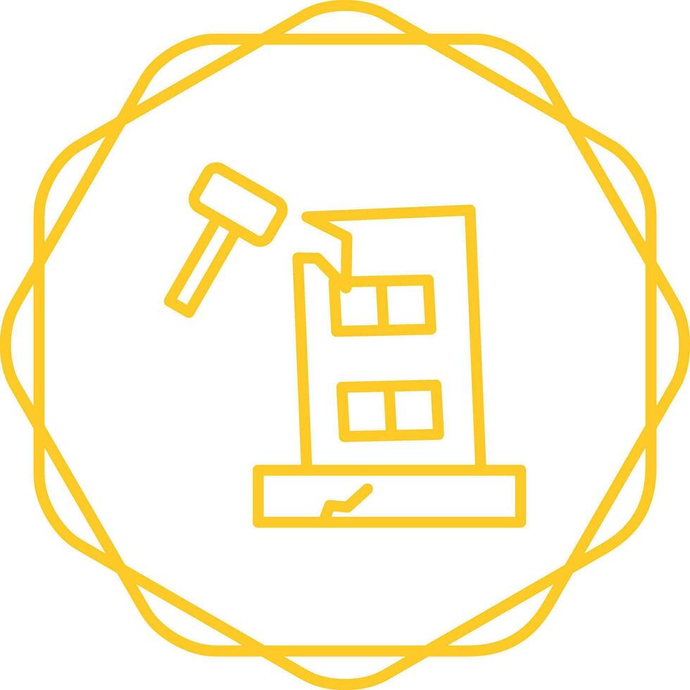 Industry Disruption Vector Icon