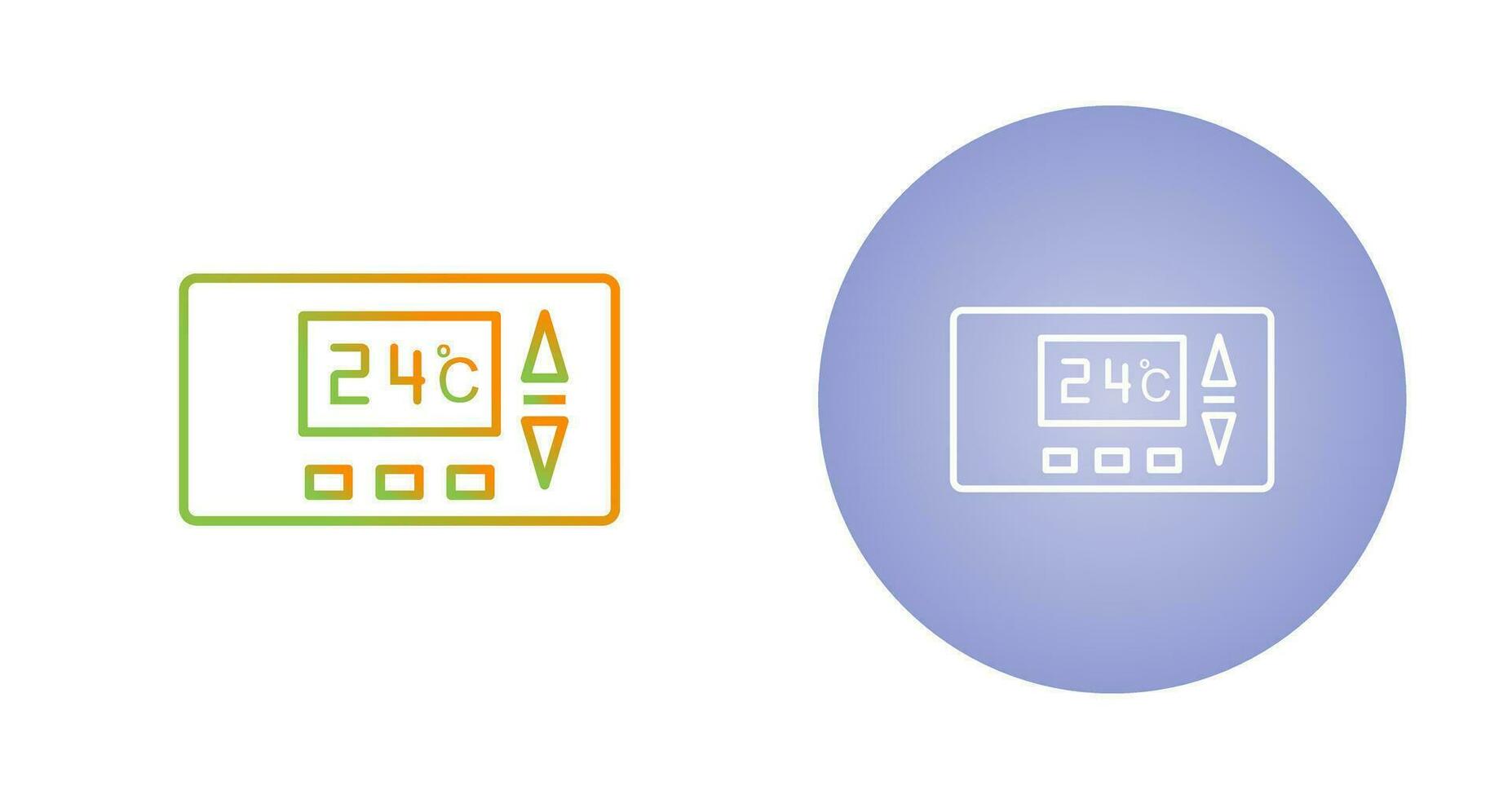 Thermostat Vector Icon