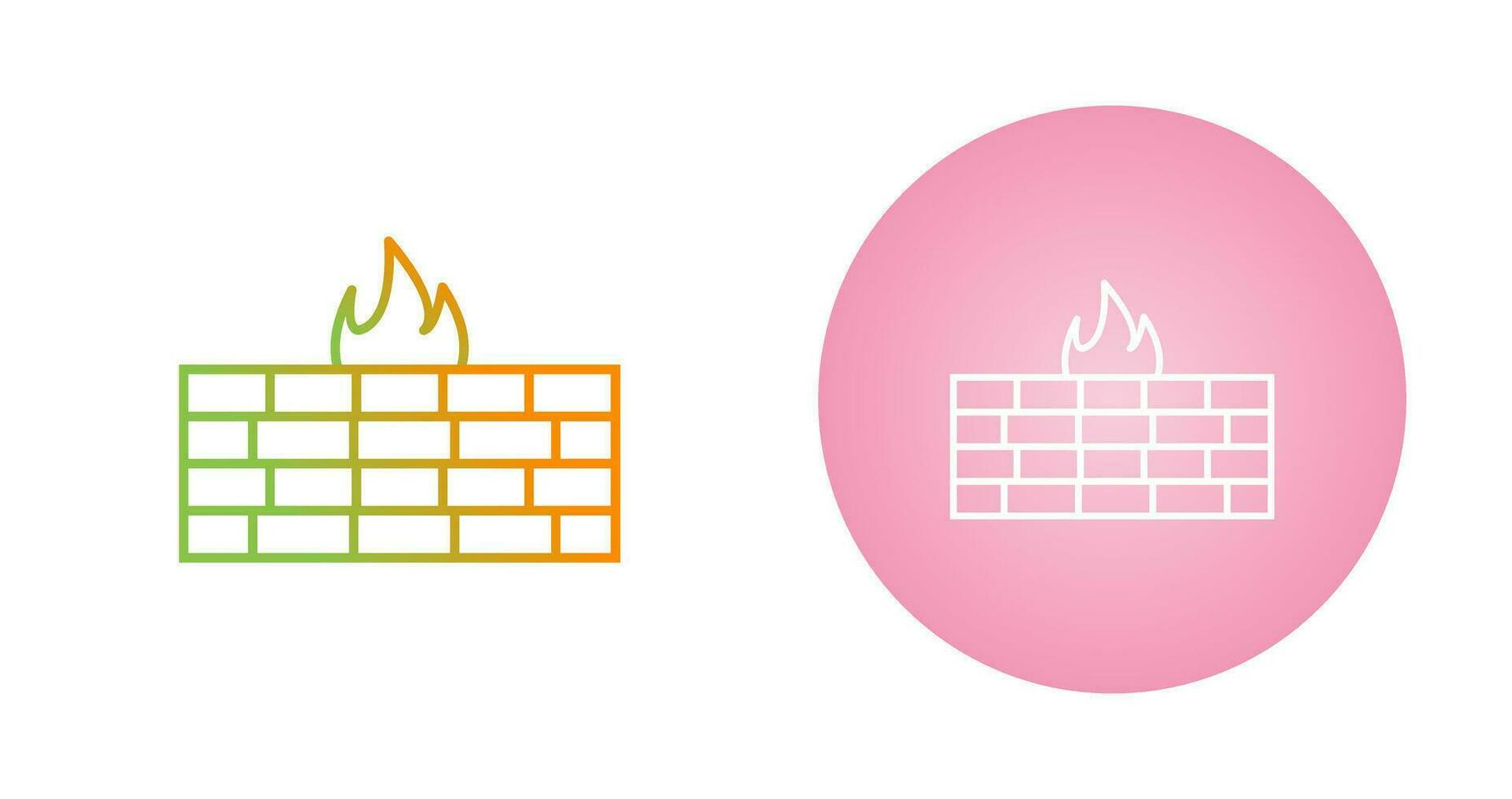 Firewall Vector Icon