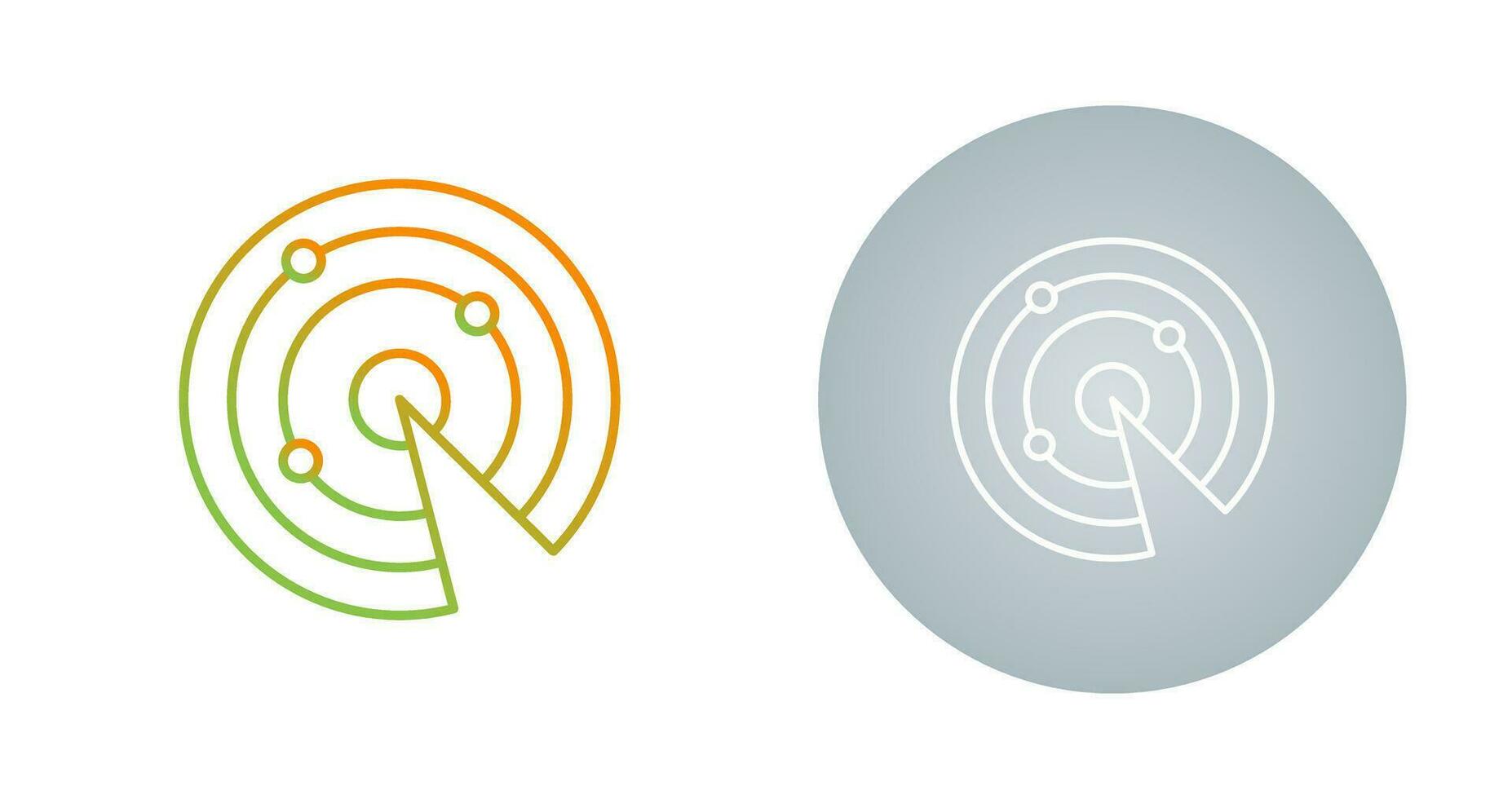 Radar Vector Icon