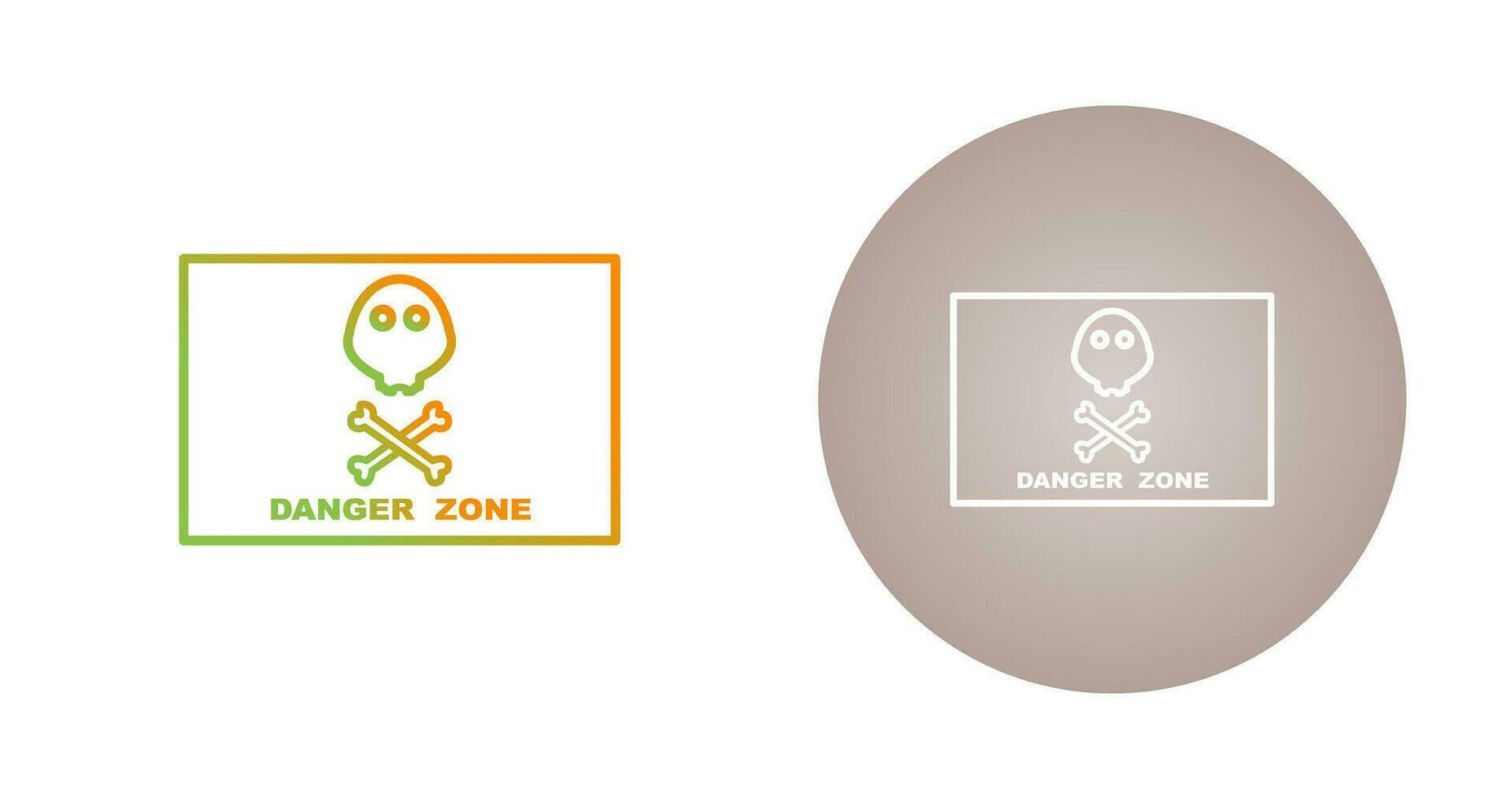 Danger Zone Vector Icon
