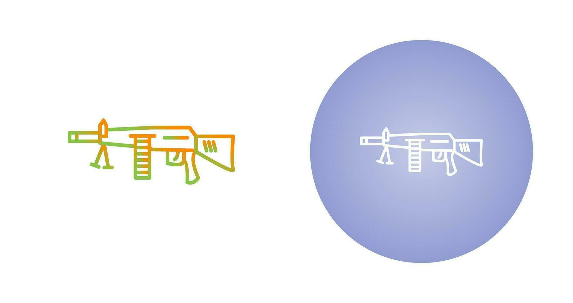 Machine Gun Vector Icon