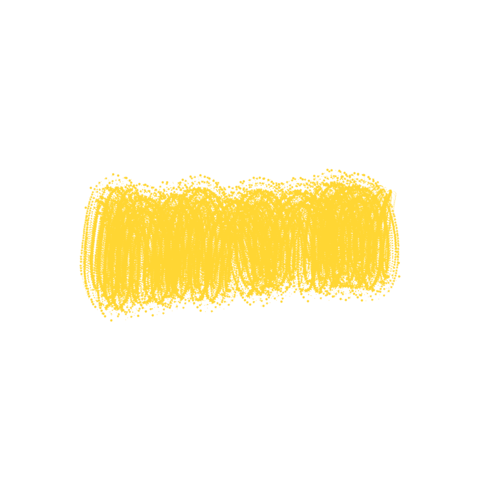 Yellow brush stroke png