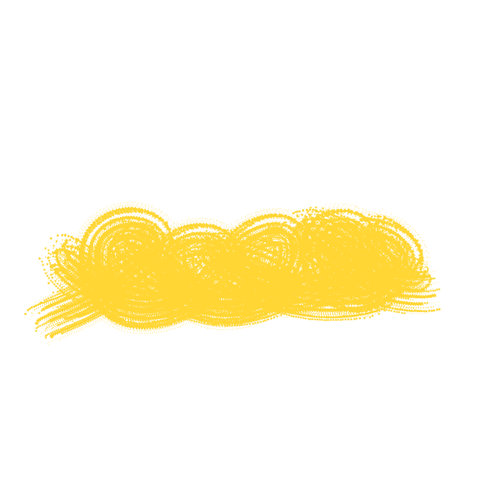 Yellow brush stroke png