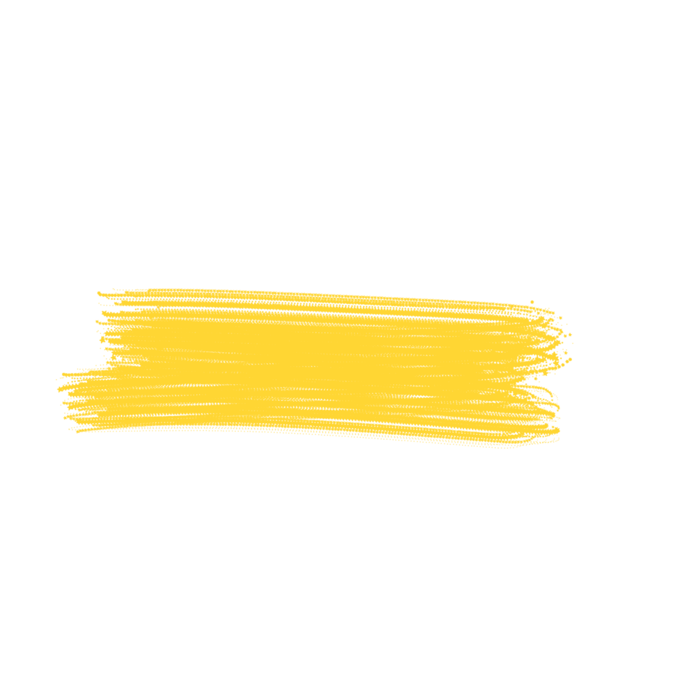 Yellow brush stroke png