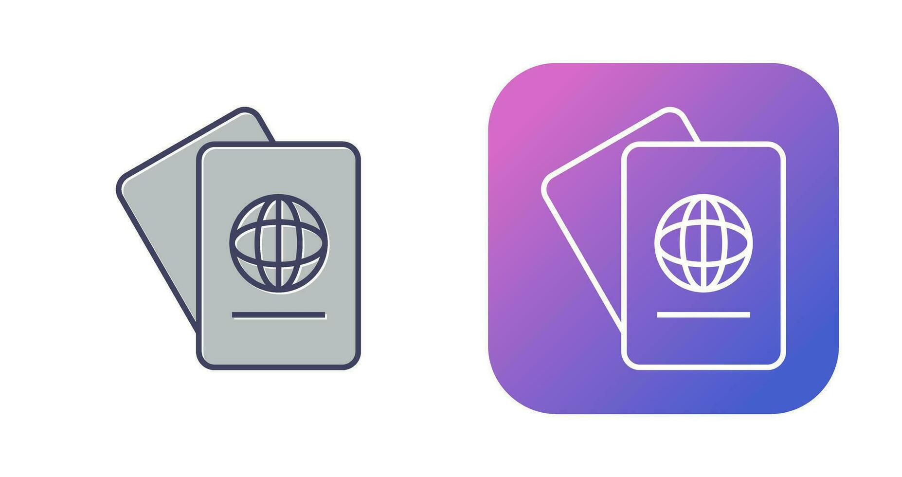 Passport Vector Icon