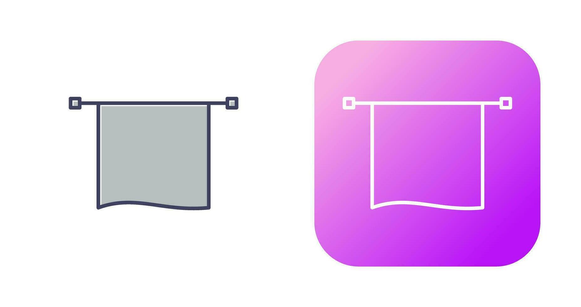 Towel Dryer Vector Icon