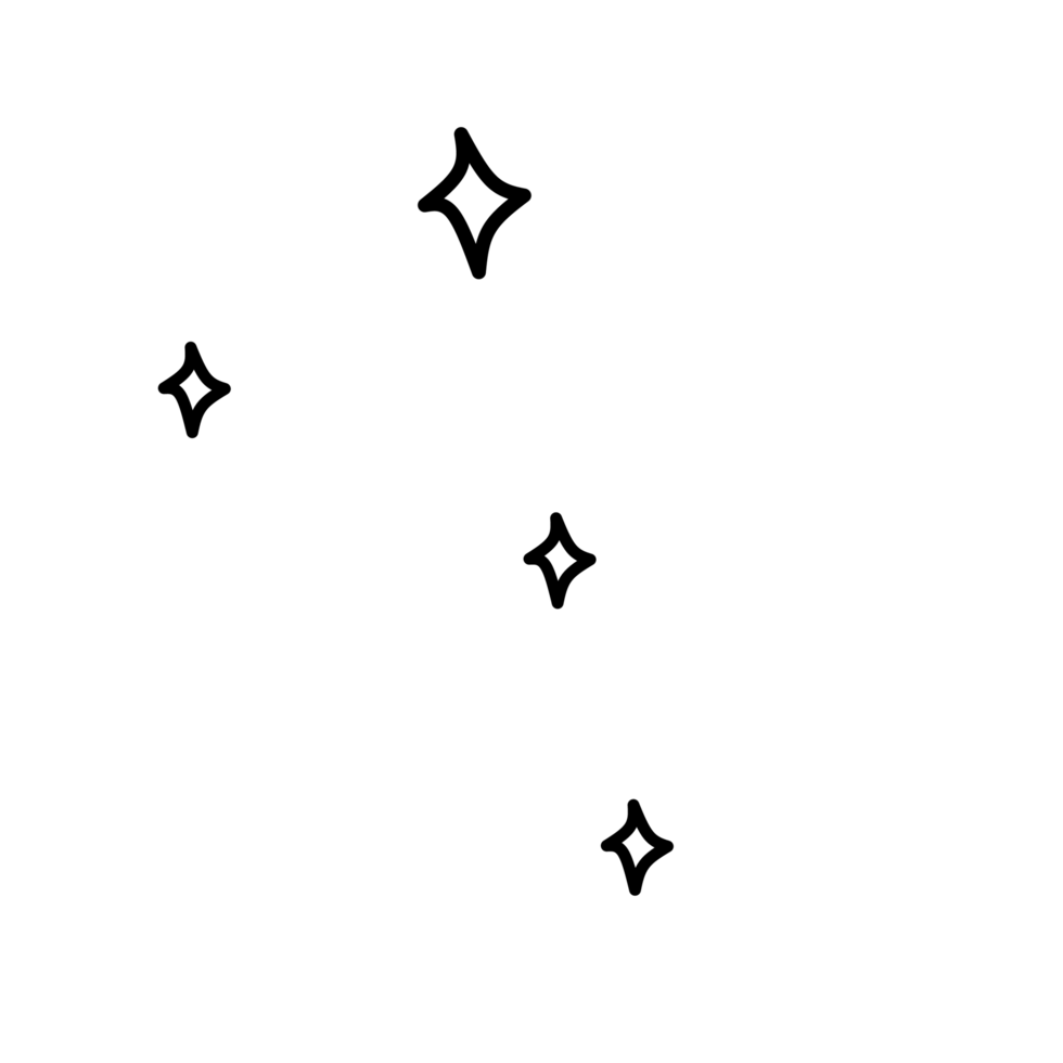 Sparkling star icon png