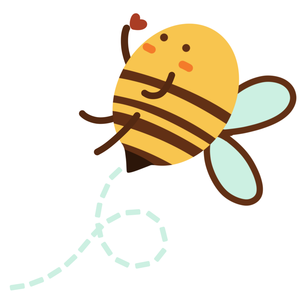cute-bee-illustration-26676193-png