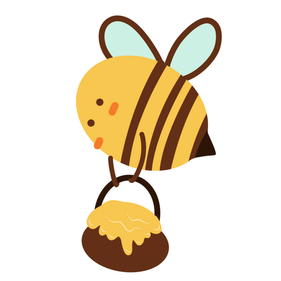 cute-bee-illustration-26676207-png