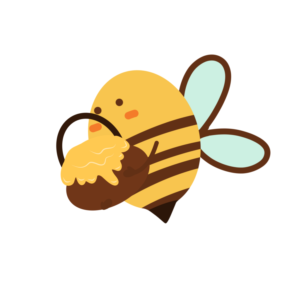 cute-bee-illustration-26676236-png