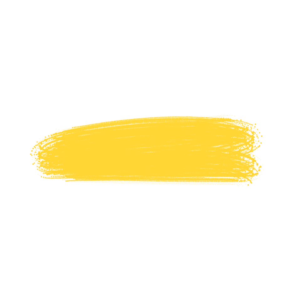 giallo spazzola ictus png