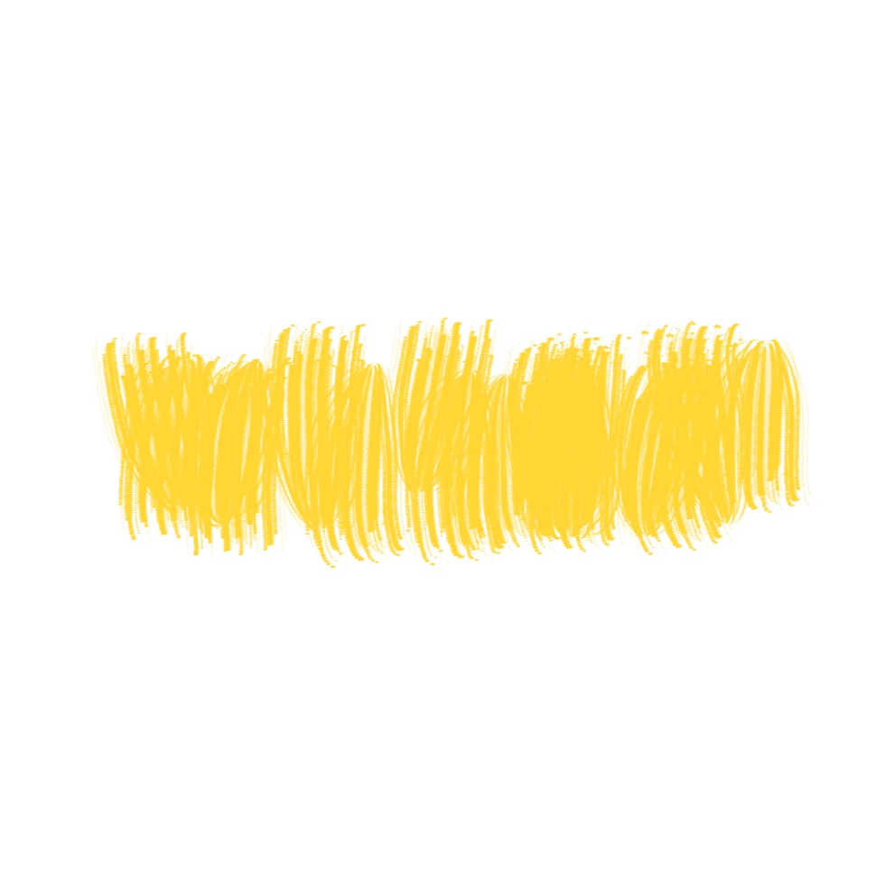 Yellow brush stroke png