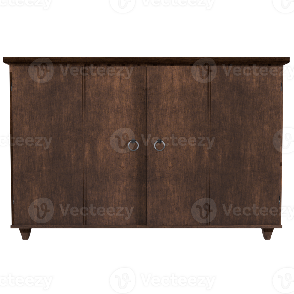 3d Rendering Of Cupboard Object png