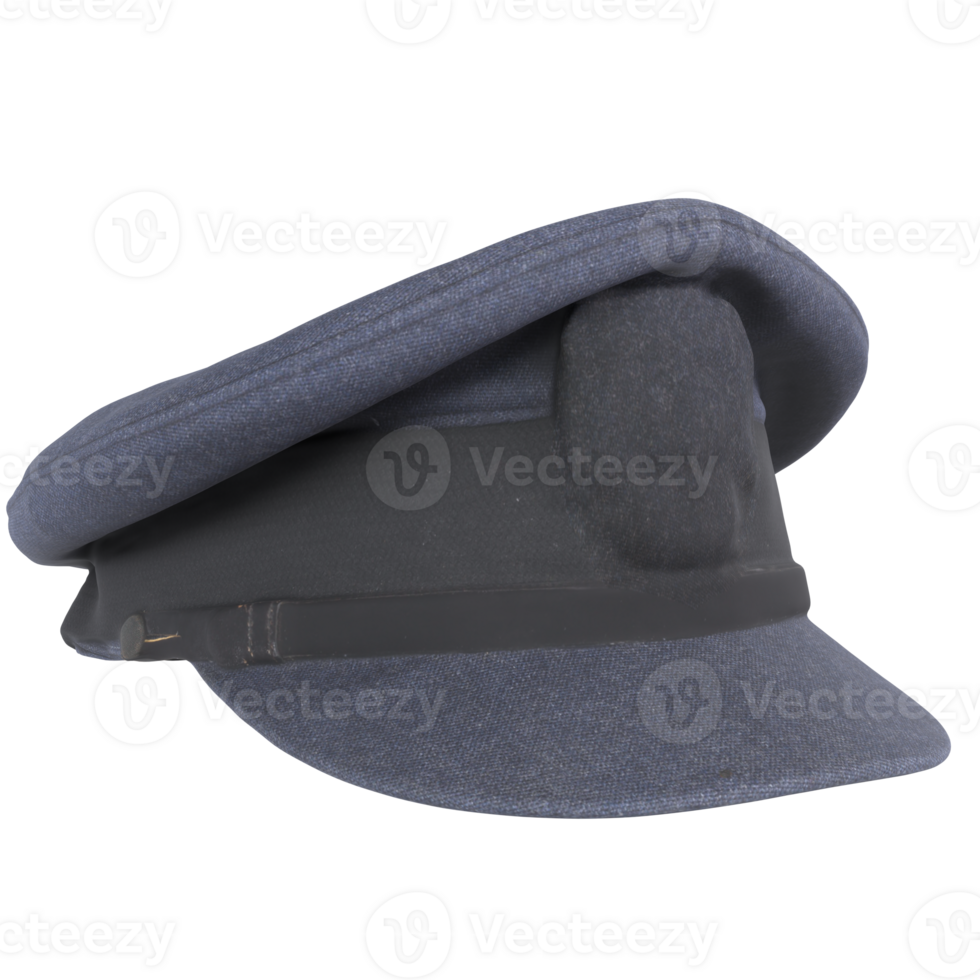 3d Rendering Of Police Cap png