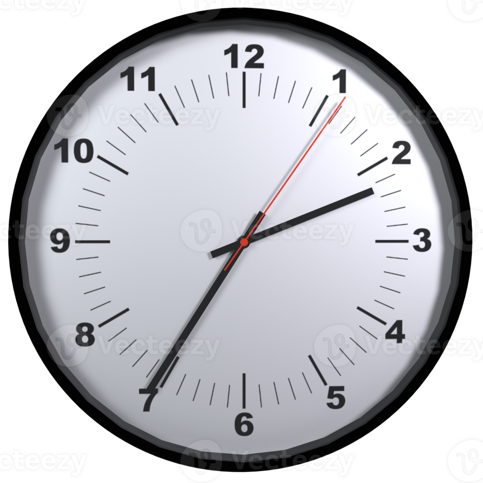 3d Rendering Of Clock Object png