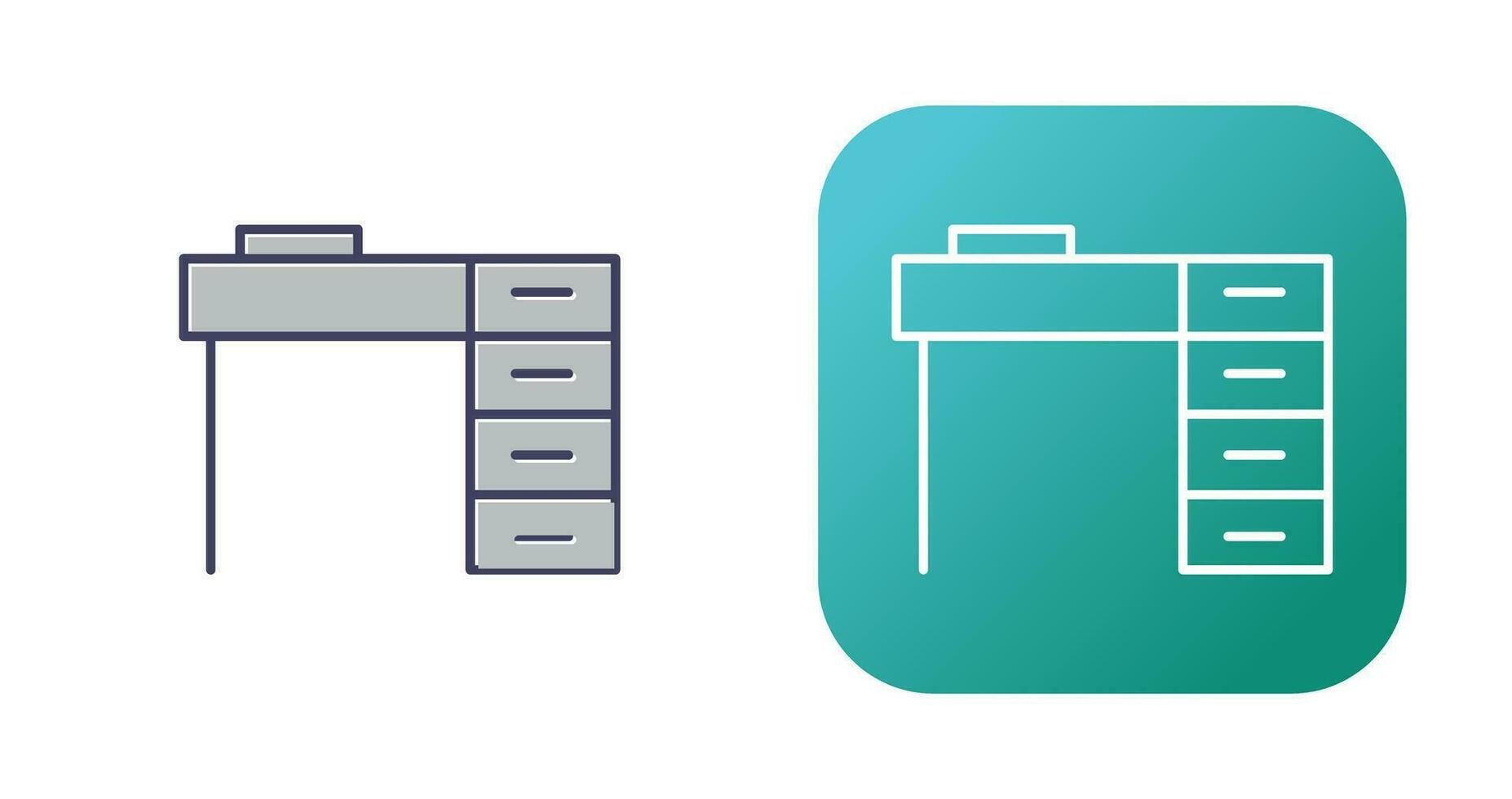Desk Vector Icon