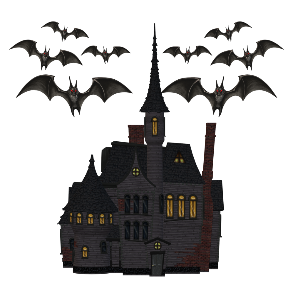 happy Halloween decoration png