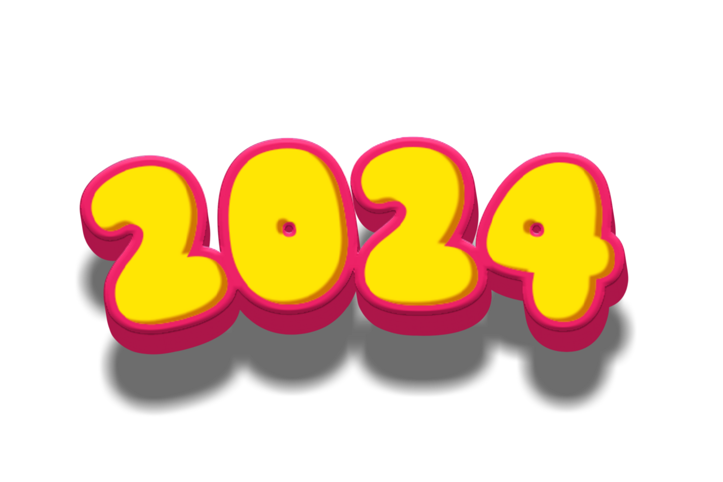 Happy new year 2024 png