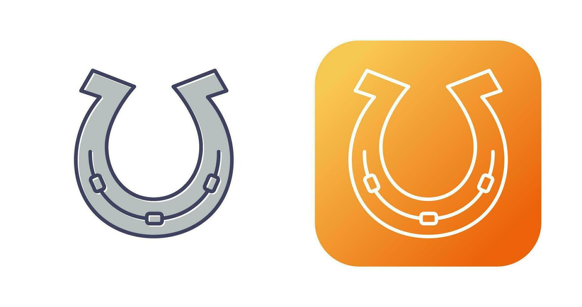 Horse Shoe Vector Icon