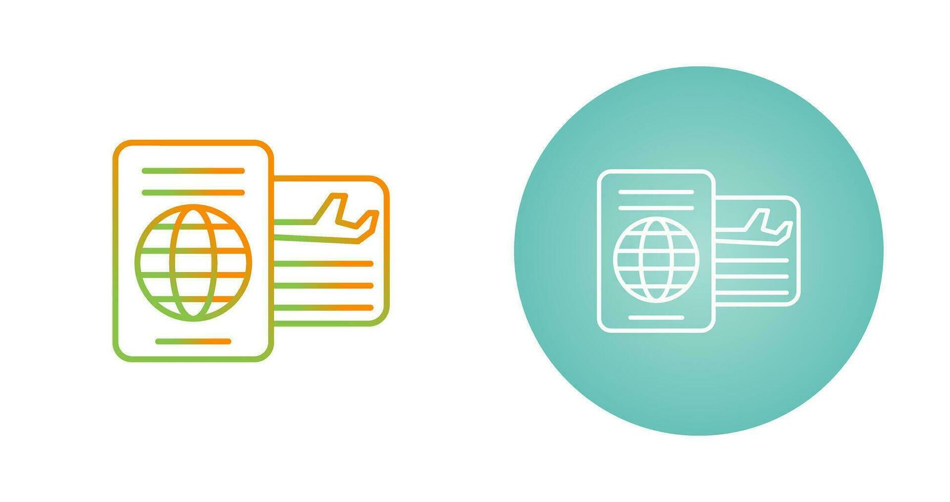 Passport Vector Icon