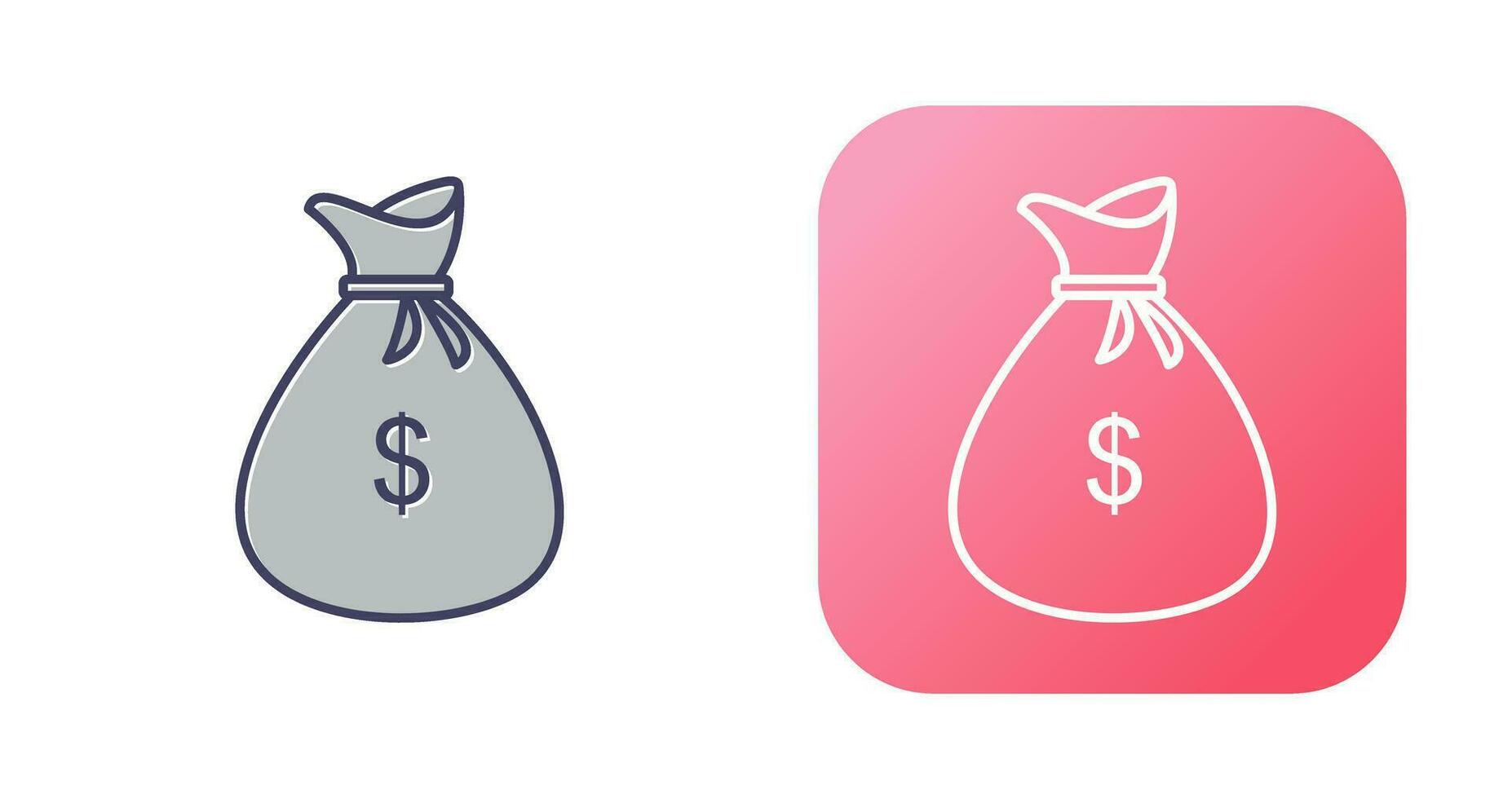 Money Bag Vector Icon