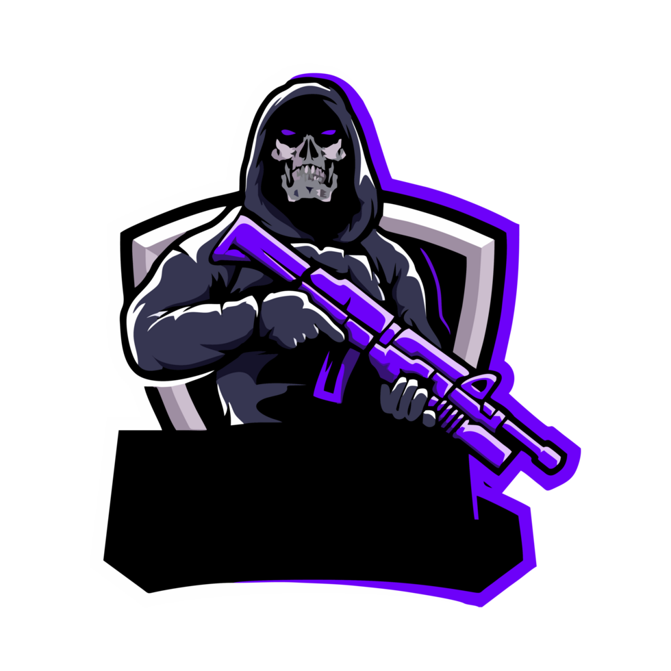 gamer mascot logo png