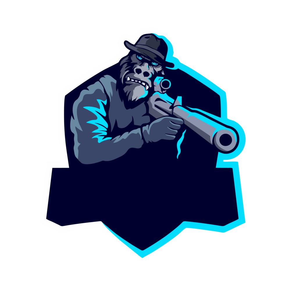 gamer mascot logo png