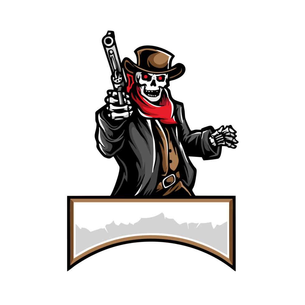 Gamer-Maskottchen-Logo png