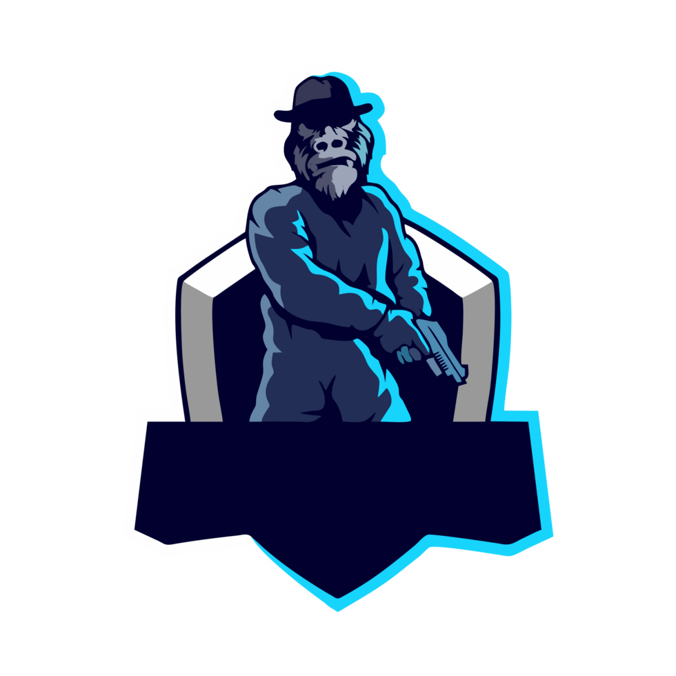 gamer mascot logo png