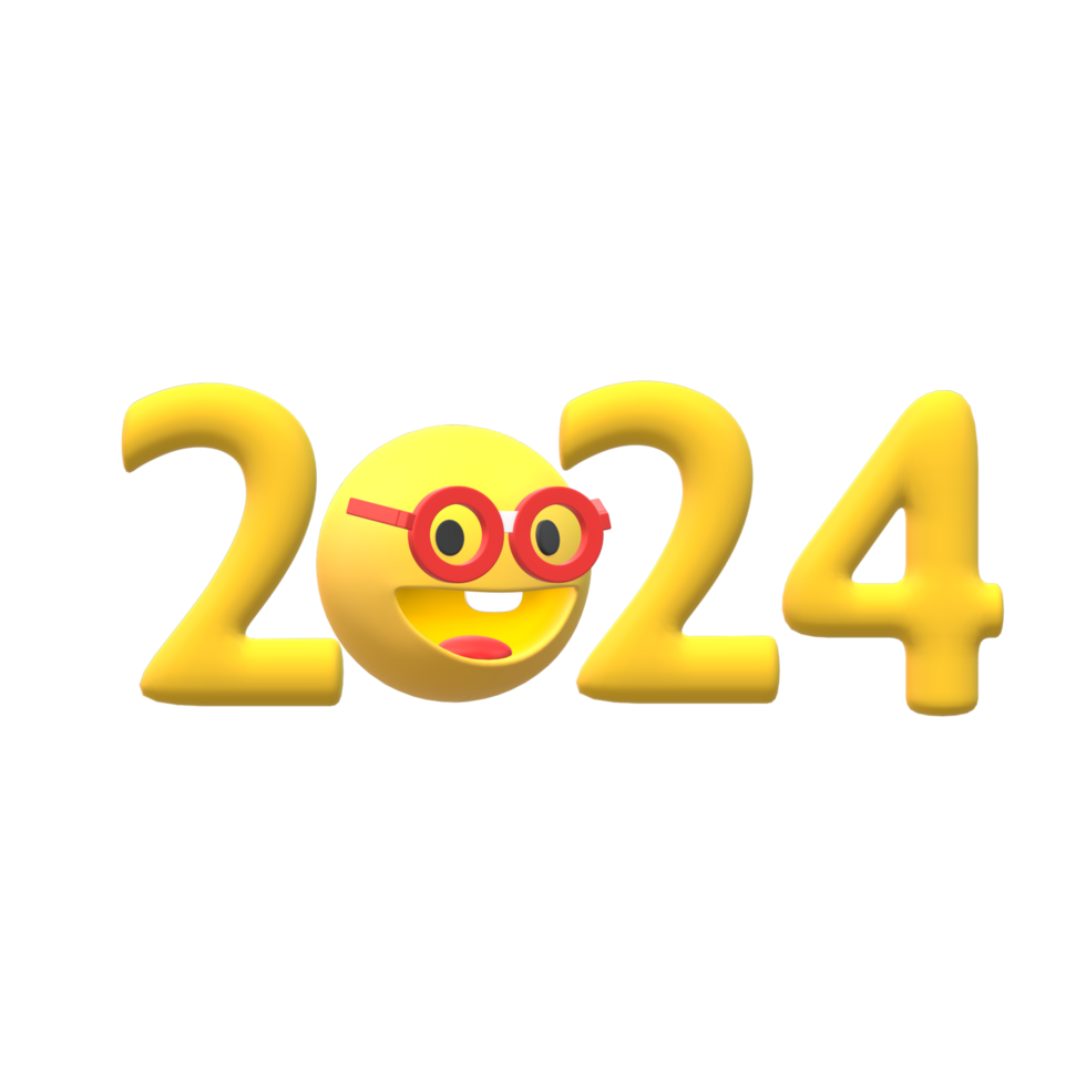 happy new year 2024 26676937 PNG