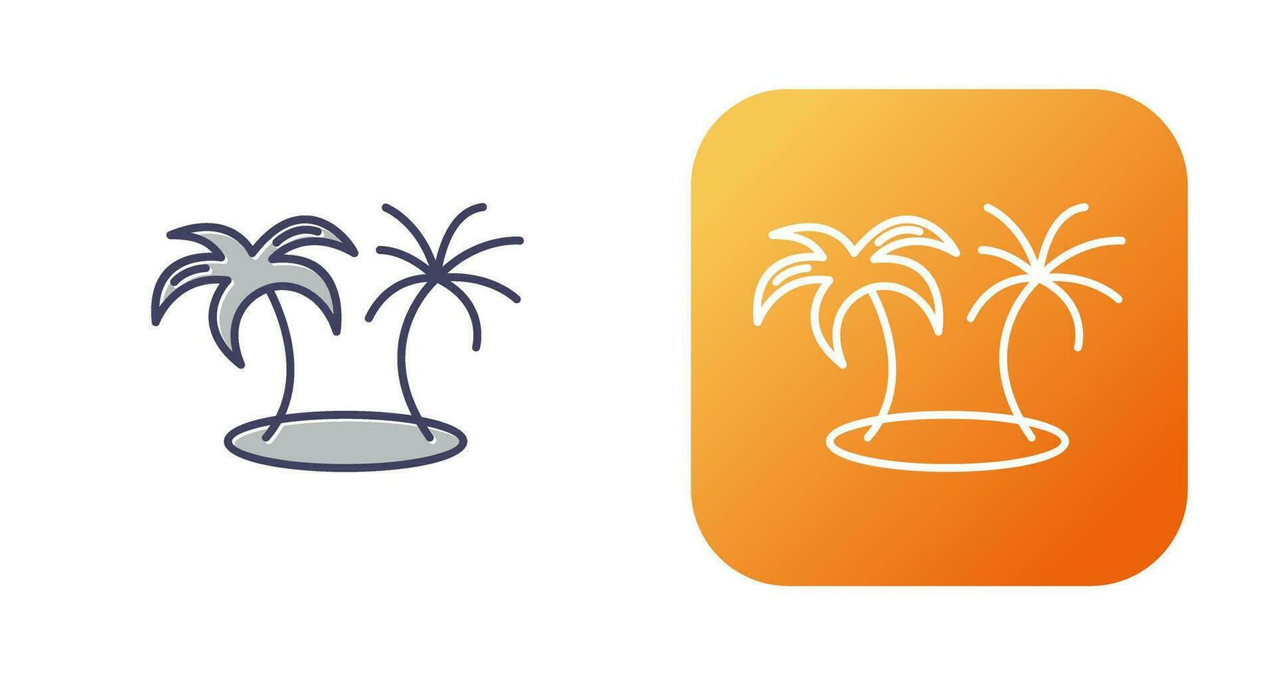 Island Vector Icon