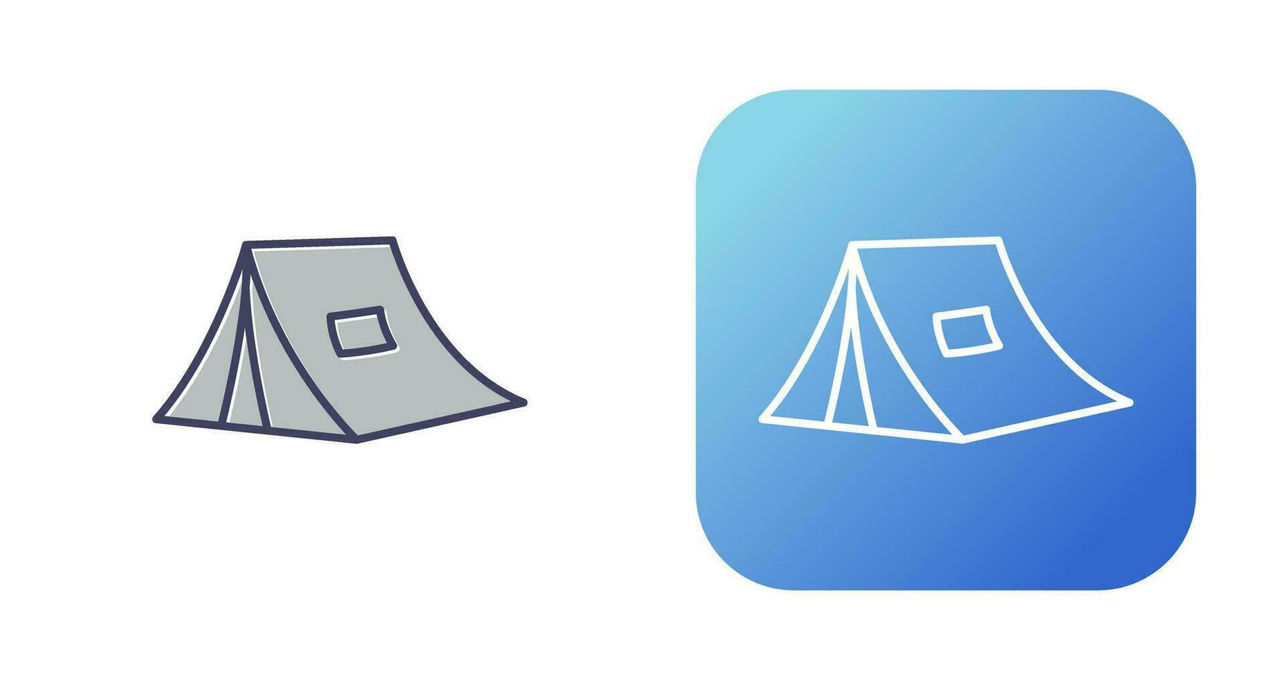 Tent Vector Icon