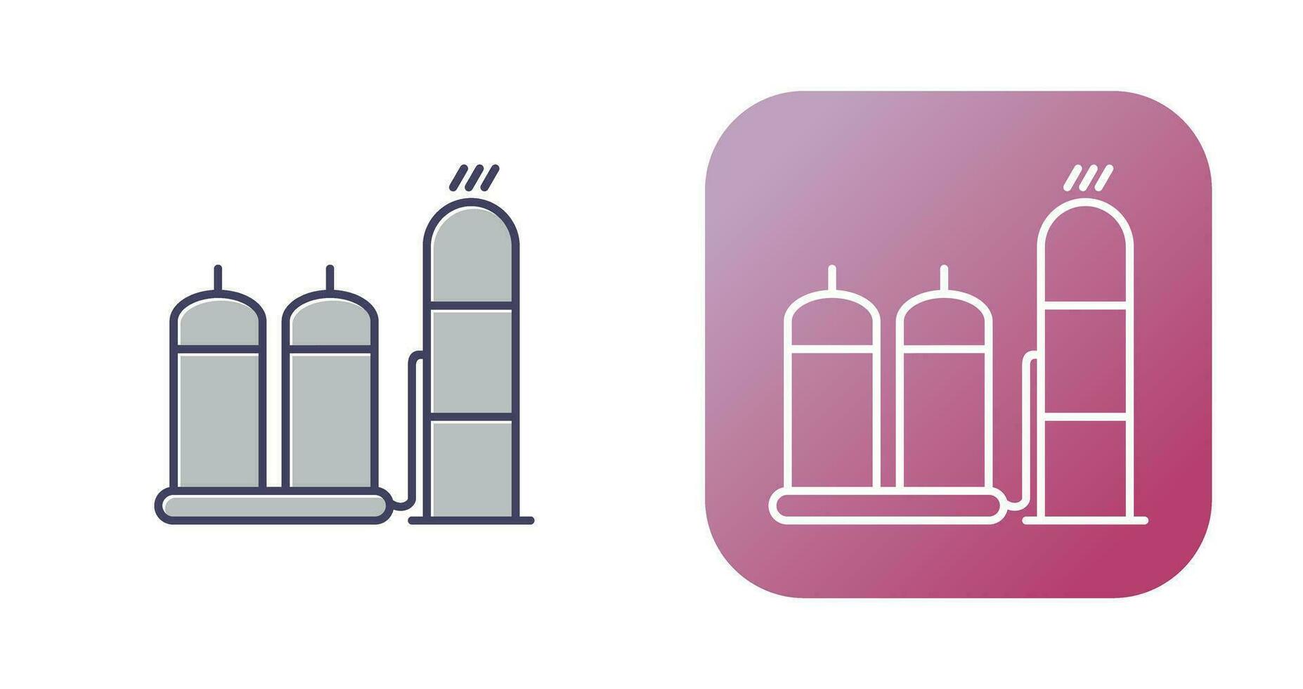 Refinery Vector Icon