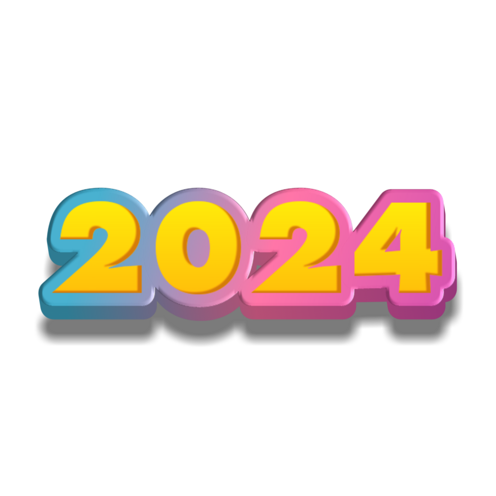 Happy new year 2024 png