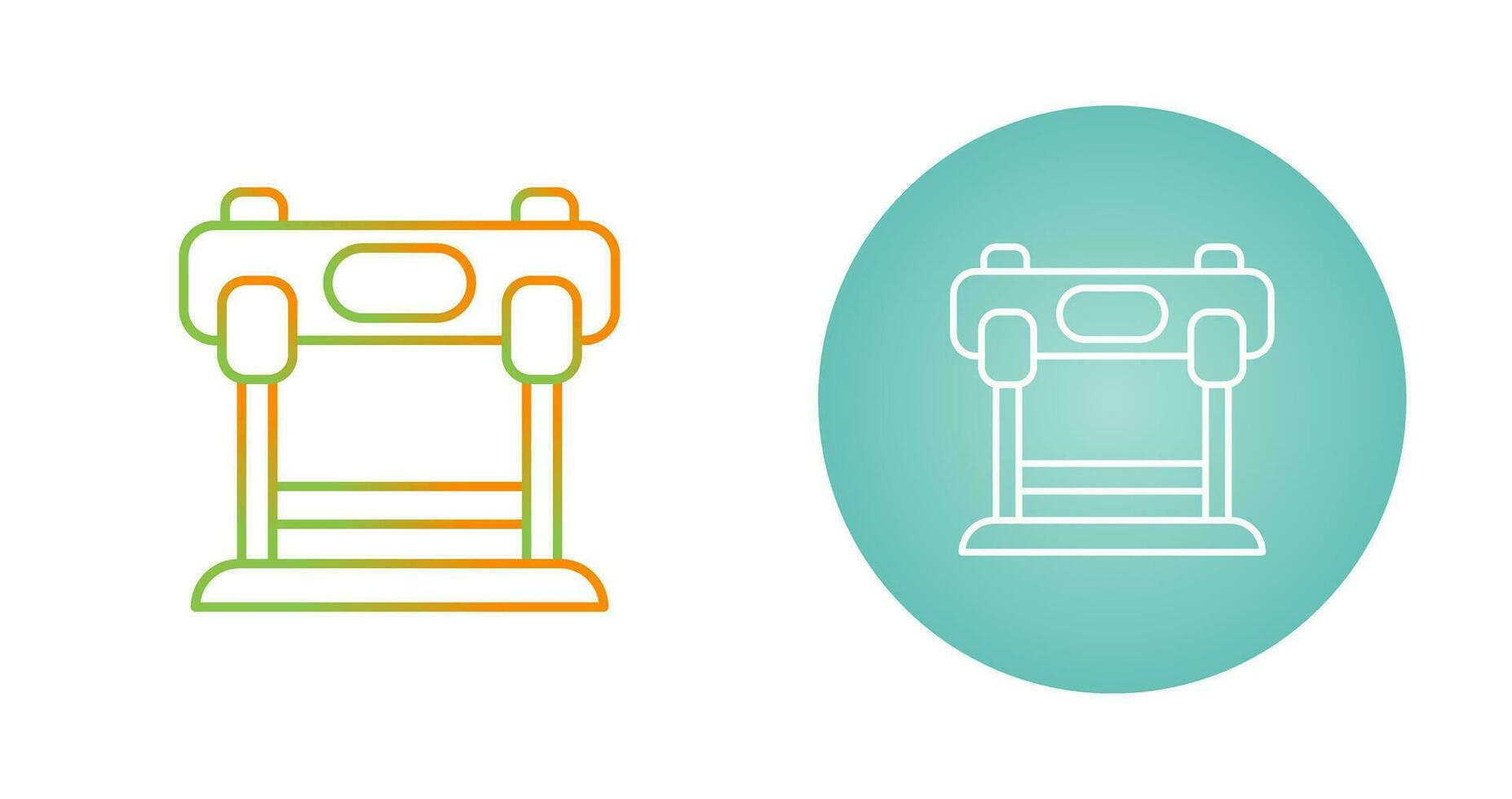 Hurdles Race Vector Icon