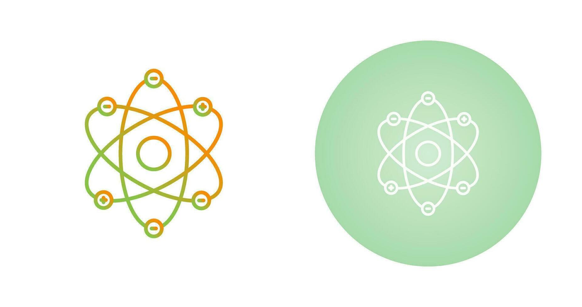 Atom Structure Vector Icon