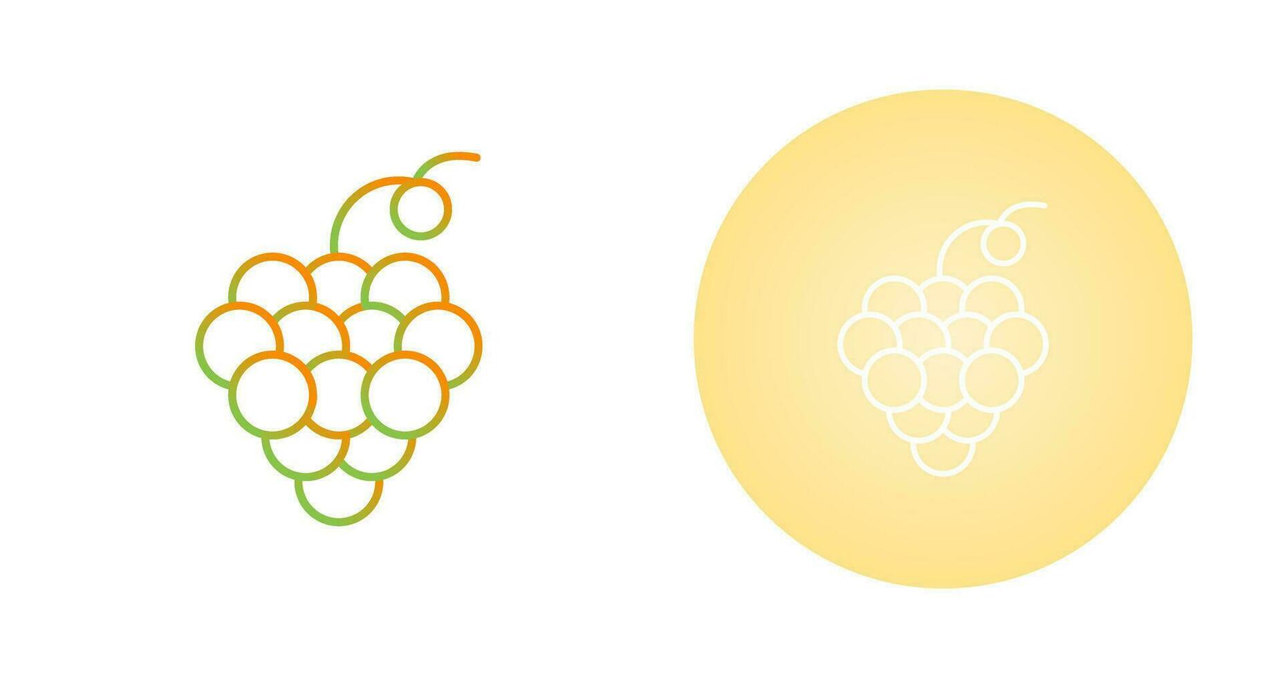 Grapes Vector Icon