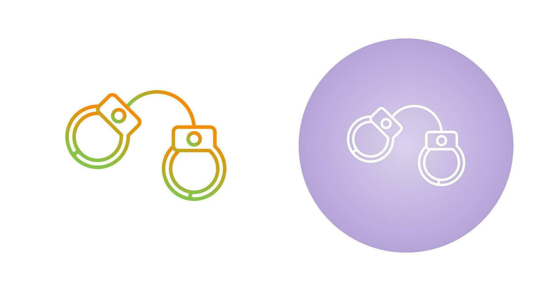 Handcuffs Vector Icon