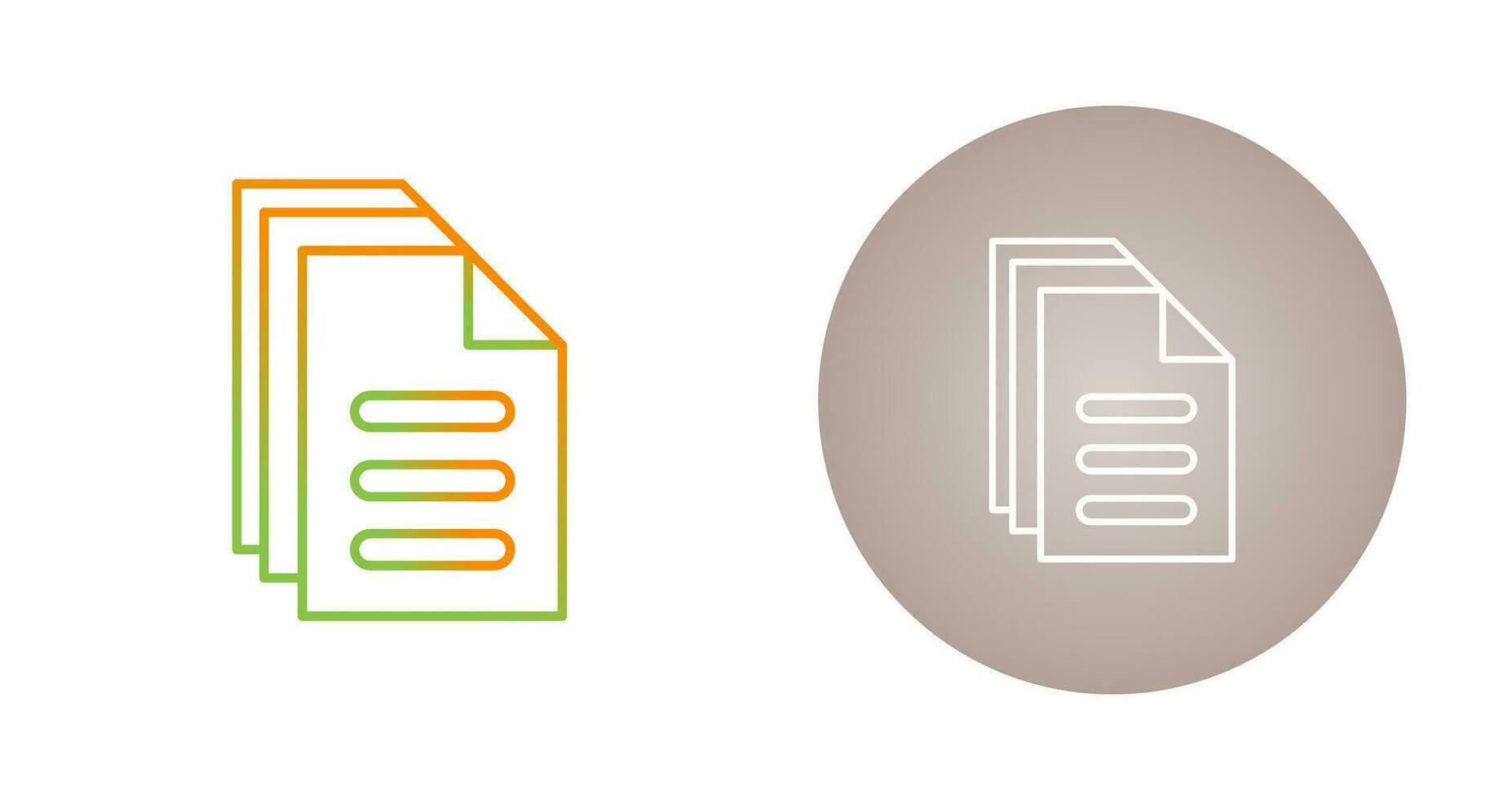 Document Vector Icon