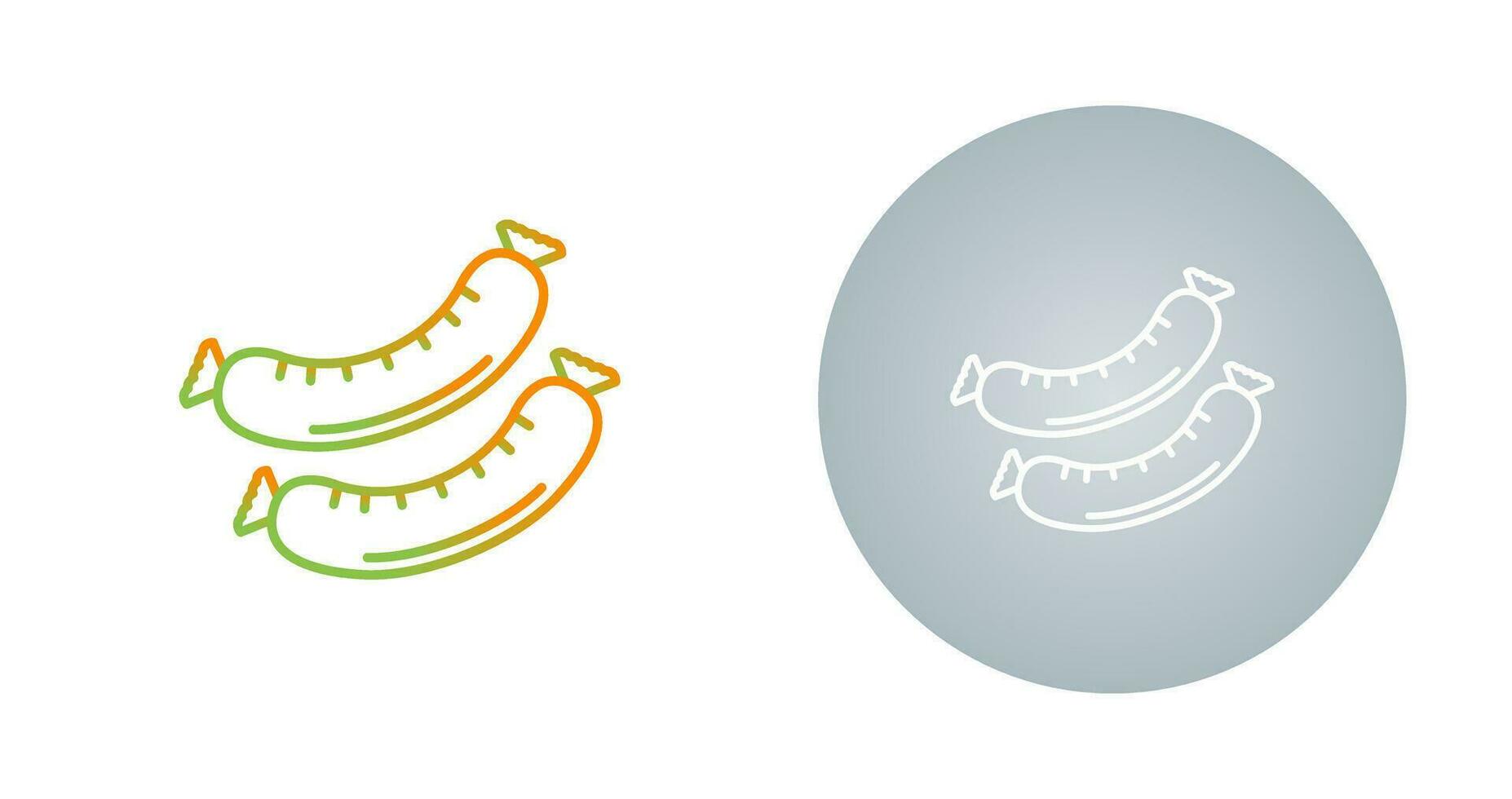 Sausage Vector Icon
