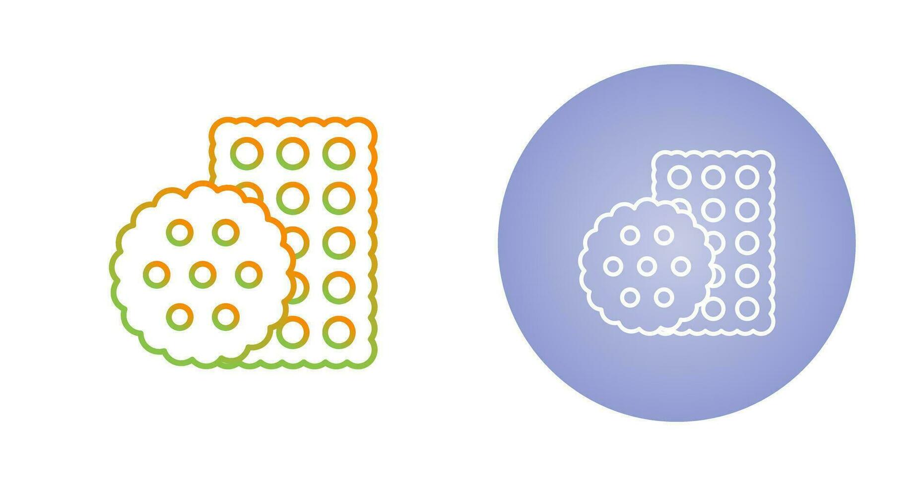 Biscuit Vector Icon